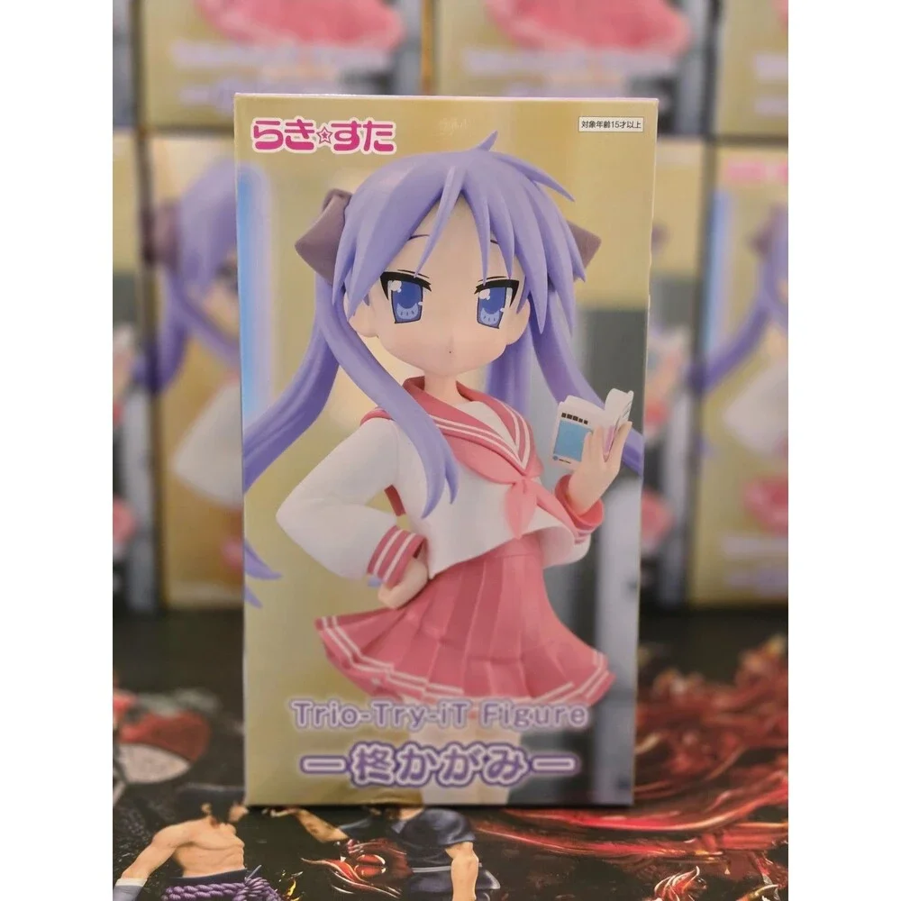 Lucky Star Kagami Hiiragi Trio-Try-iT Anime Figure FuRyu Authentic Japanese...